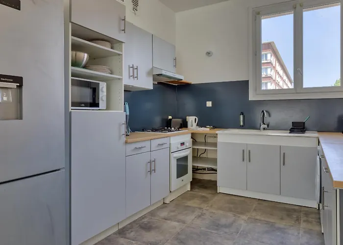 Le Lili's Elegant F4 Proche Du Centre-ville De Appartamento Rouen